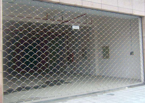 通州渔网状电动卷帘门
